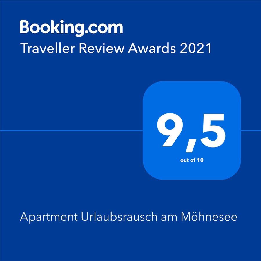 Apartment Urlaubsrausch Am Moehnesee Möhnesee Exterior foto